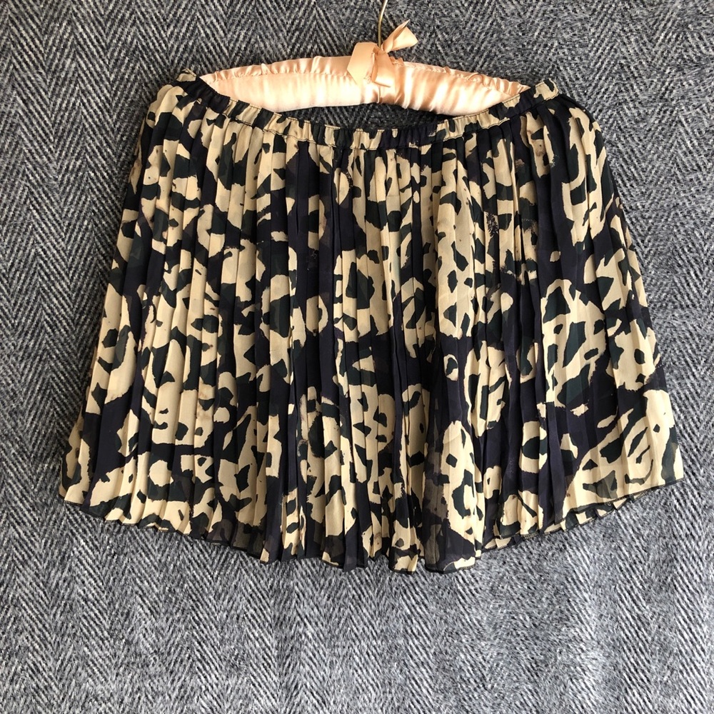 Madewell silk skirt